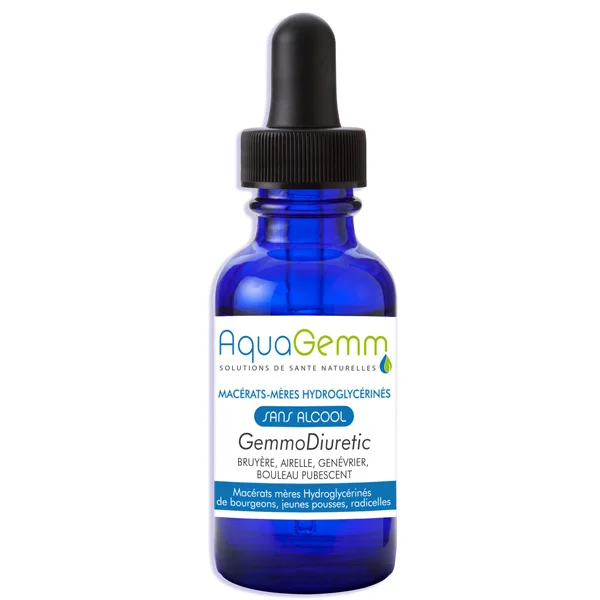 GEMMO DIURETIC AQUAGEMM (bruyère, genévrier, bouleau, airelle)