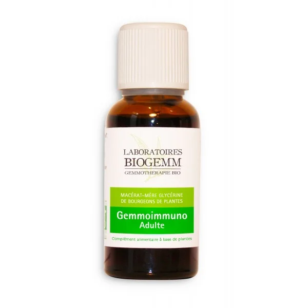 GEMMO IMMUNO ADULTE (aulne glutineux, cassis, noyer)