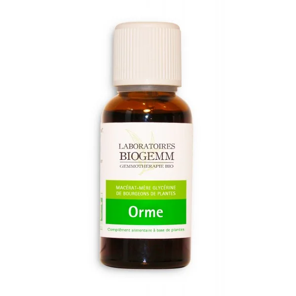 gemmotherapie orme macerat